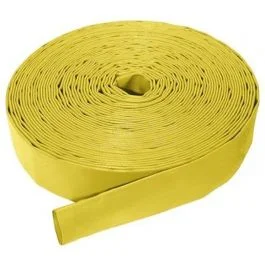 1″ I/D Yellow Layflat Delivery Hose – 10m Length, Max Pressure 6 Bar