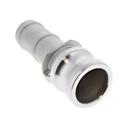 1″ Type E Camlock X Hosetail Stainless Steel