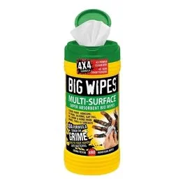 4×4 Multi-Surface Cleaning Wipes Tub of 80 by Big Wipes – 2440 0000