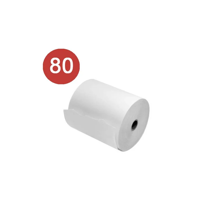 80mm x 80mm Thermal Till Roll (80 Rolls) – 4 Boxes