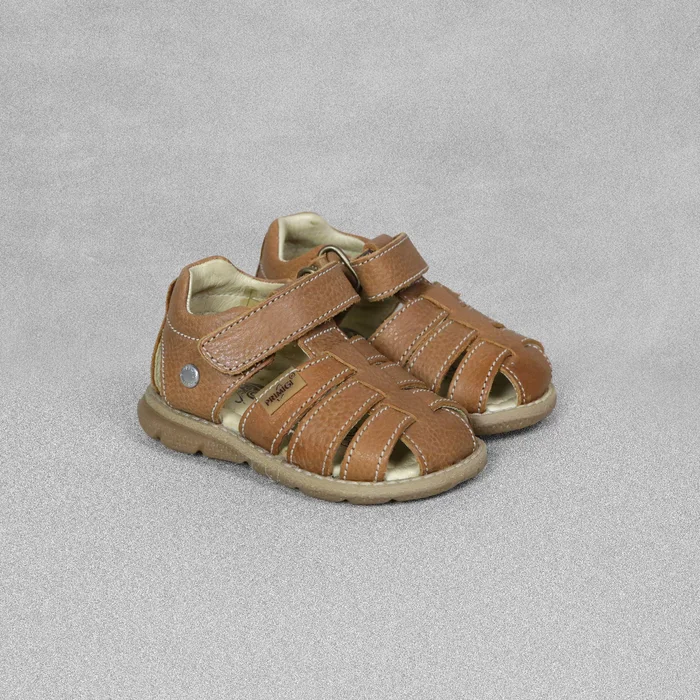‘Primigi’ Brown Leather Sandals – UK Child Size 4 / EU 20