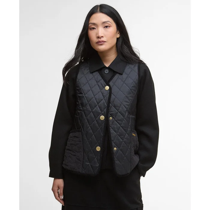 Barbour Enid Gilet In Black