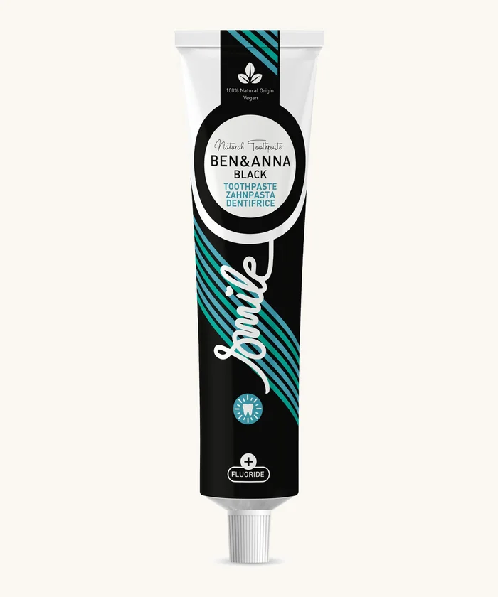 Ben & Anna Fluoride Toothpaste – Activated Charcoal