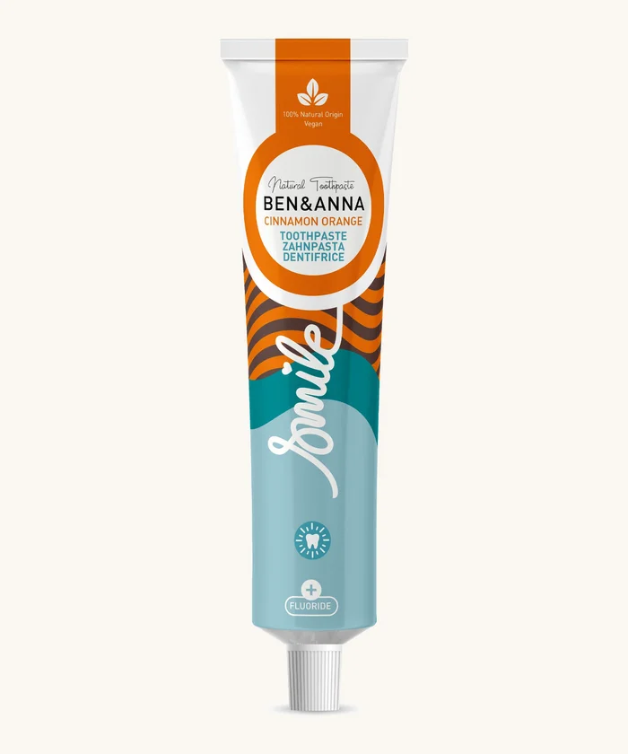 Ben & Anna Fluoride Toothpaste – Cinnamon Orange