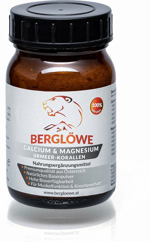 Berglöwe Calcium & Magnesium Powder, 200 g