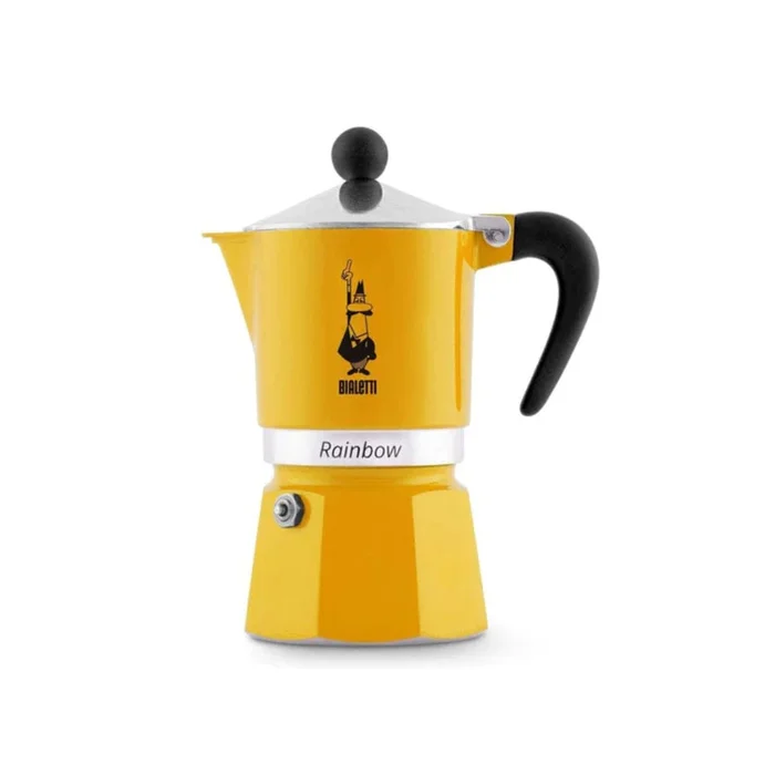 Bialetti Rainbow Yellow 3 Cups