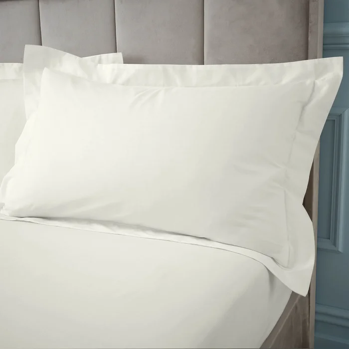 Bianca Fine Linens 180 Thread Count Egyptian Cotton Oxford 50x75cm