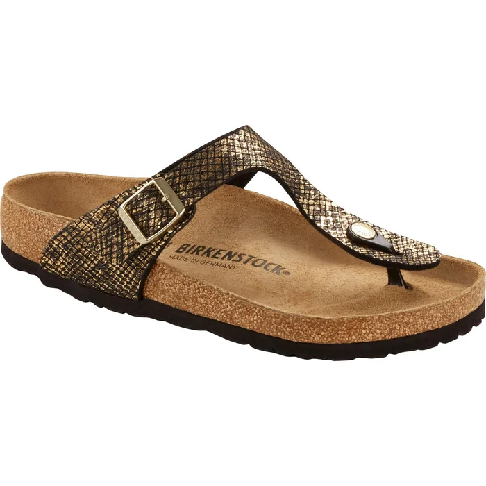 Birkenstock Gizeh Python Sandals