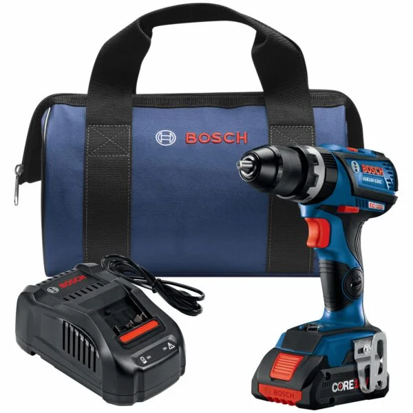 Bosch 1/2-in 18-volt Variable Speed Brushless Cordless Hammer Drill (1-Battery Included)
