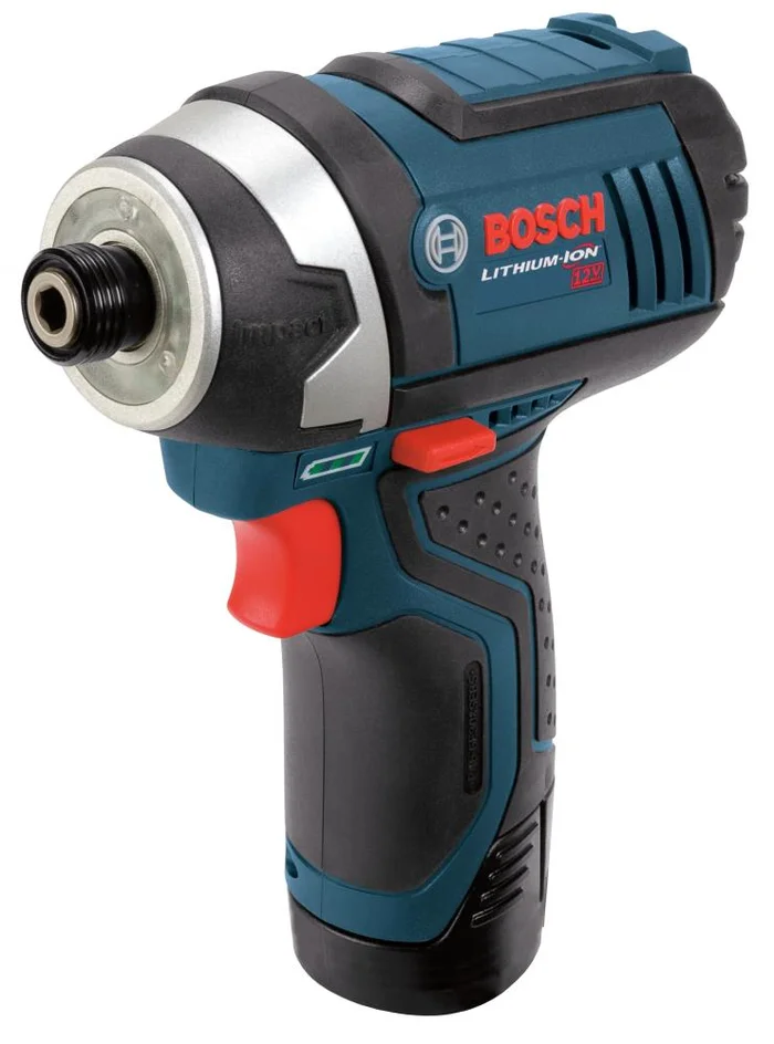 Bosch 12-volt 1/4-in Variable Speed Cordless Impact Driver (2-Batteries Included)