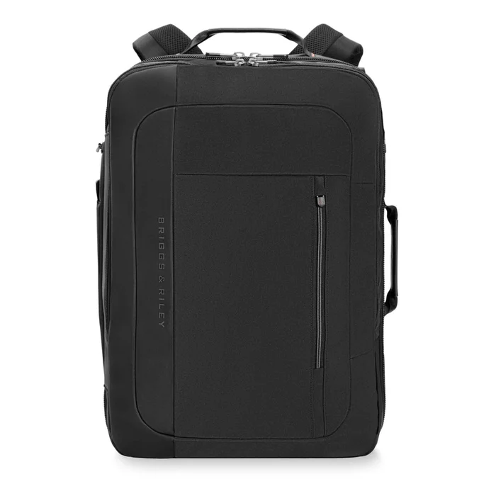 Briggs & Riley Large Convertible Backpack Duffle Bag In Black