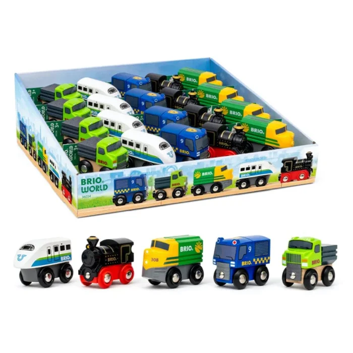 BRIO World Mini Train Or Vehicle Assortment