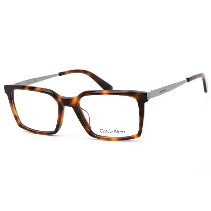 Calvin Klein Men’s Eyeglasses – Brown Havana Plastic Frame Demo Lens | CK22510 220