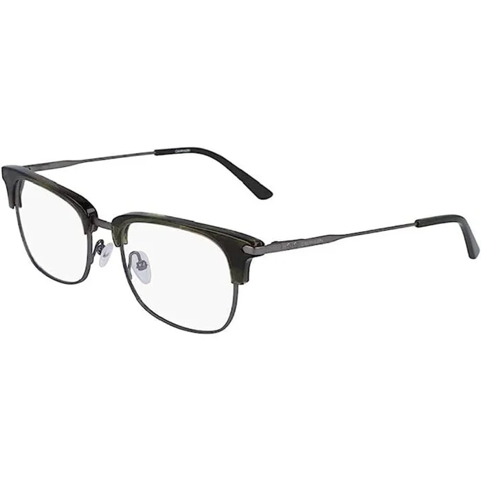 Calvin Klein Men’s Eyeglasses – Cargo Havana Square Frame | CALVIN KLEIN CK19105 345