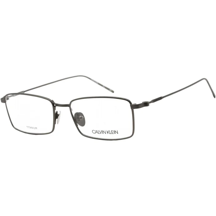 Calvin Klein Men’s Eyeglasses – Satin Dark Gunmetal Frame | CALVIN KLEIN CK18119 009