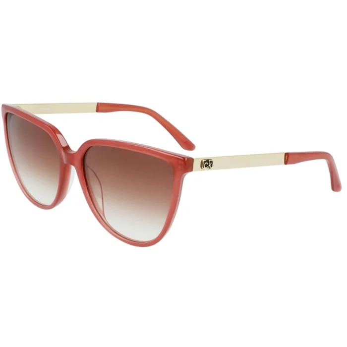 Calvin Klein Women’s Sunglasses – Milky Persimmon Cat Eye | CALVIN KLEIN CK21706S 830