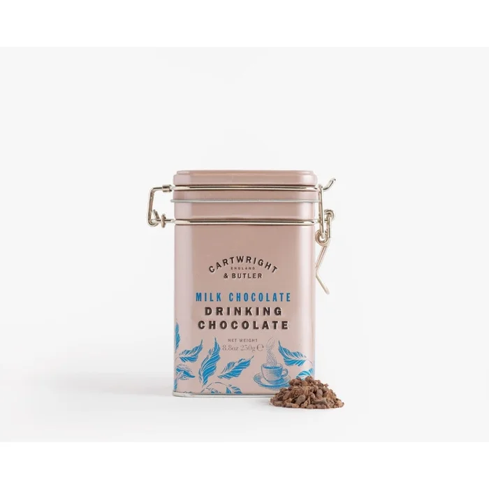 Cartwright & Butler Milk Chocolate Drinking Chocolate in Tin