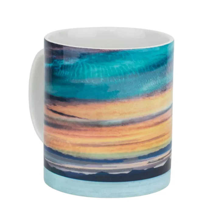 Cath Waters Gift Boxed Ceramic Mug – Western Isles From Trotternish