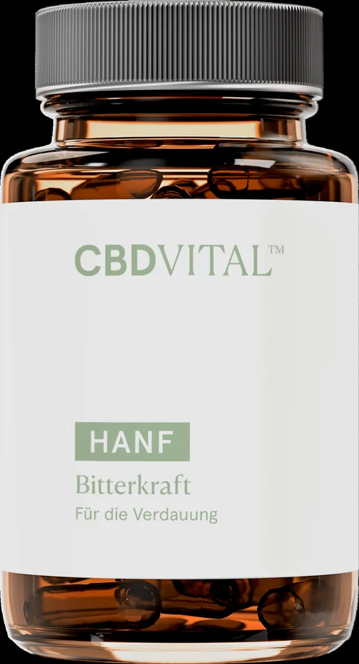 CBD VITAL Hemp Bitter Strength, 60 Capsules