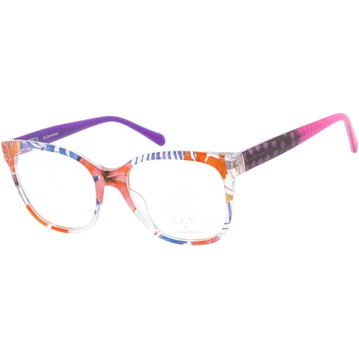 Ccs By Coco Song Men’s Eyeglasses – Clear Demo Lens Full Rim Frame | CCS101 01-09