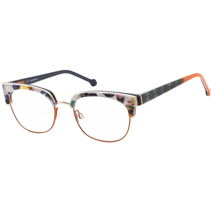 Ccs By Coco Song Unisex Eyeglasses – Cat Eye Shaped Plastic Frame | CCS117 05-09