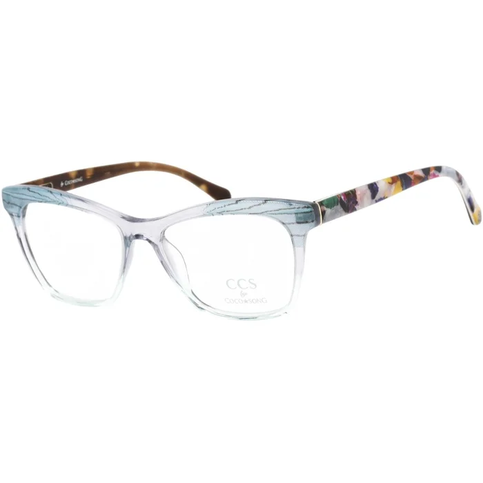 Ccs By Coco Song Unisex Eyeglasses – Clear Demo Lens Multicolor Frame | CCS111 04-09