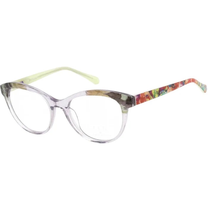 Ccs By Coco Song Unisex Eyeglasses – Clear Lens Multicolor Round Frame | CCS107 05-09