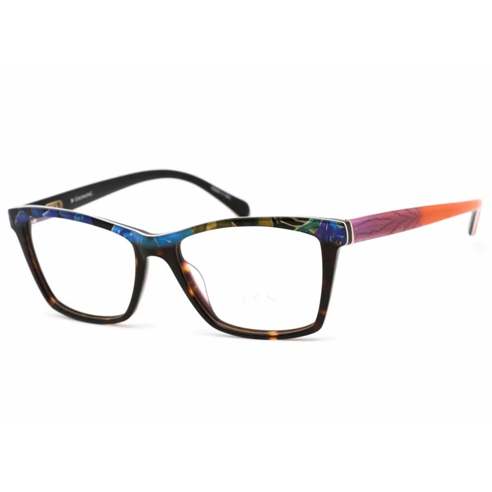 Ccs By Coco Song Unisex Eyeglasses – Multicolor Cat Eye Plastic Frame | CCS105 03-09