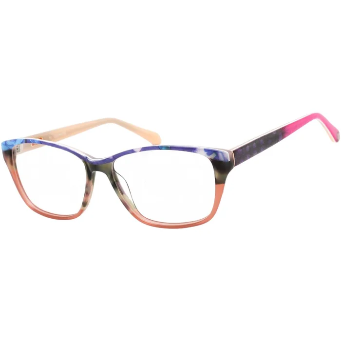 Ccs By Coco Song Unisex Eyeglasses – Rectangular Shaped Plastic Frame | CCS116 C1