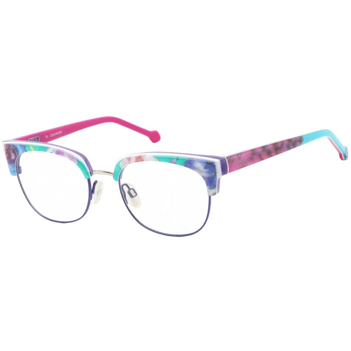 Ccs By Coco Song Women’s Eyeglasses – Adjustable Nose Pads Multicolor | CCS117 02-09