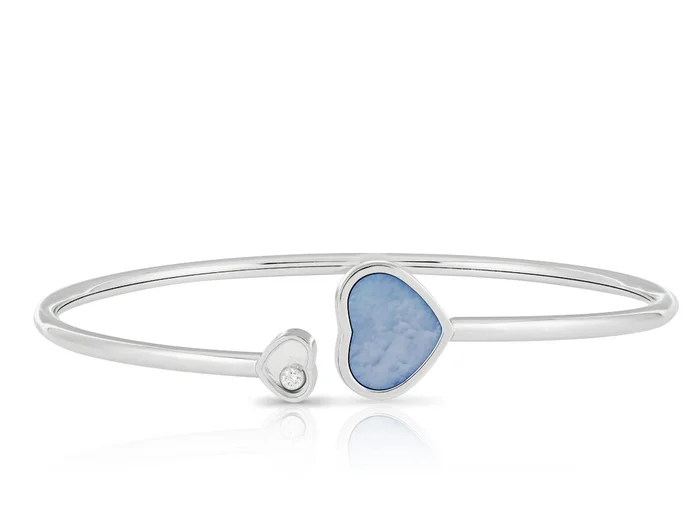 Chopard Happy Hearts 0.05ct Diamond Mother of Pearl Bracelet