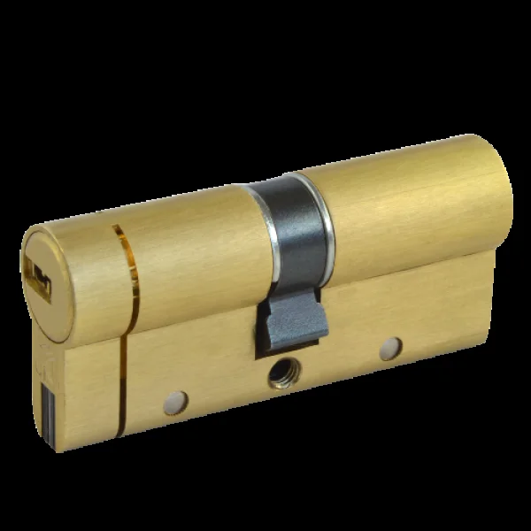 CISA Astral S24 QD Euro Double Cylinder 70mm 35/35 30/10/30 Keyed To Differ – Polished Brass