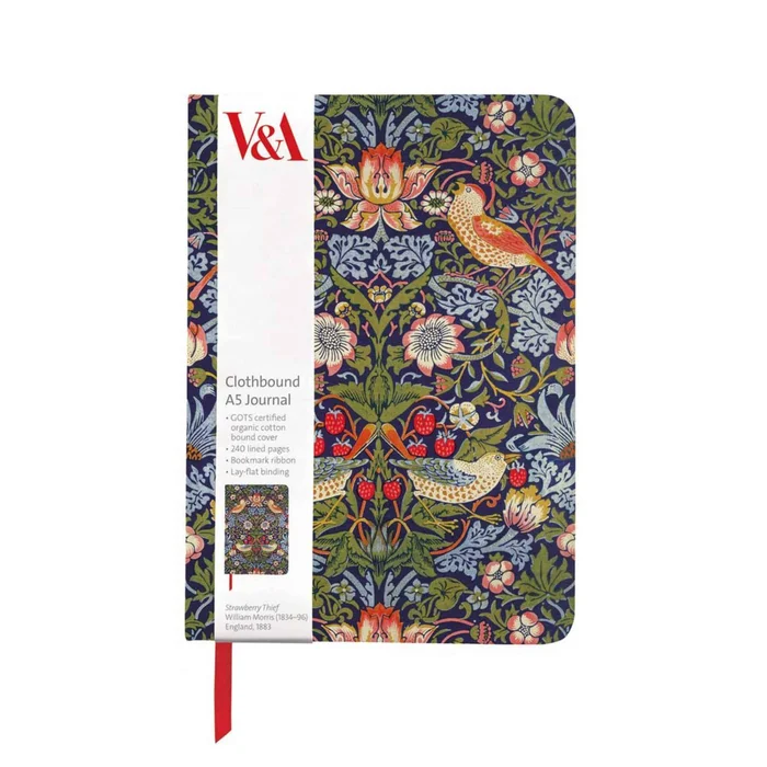 Clothbound ‘Strawberry Thief’ A5 Journal