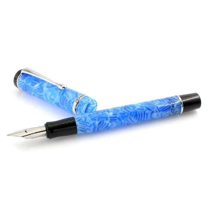 Conklin Duragraph Fountain Pen, Ice Blue