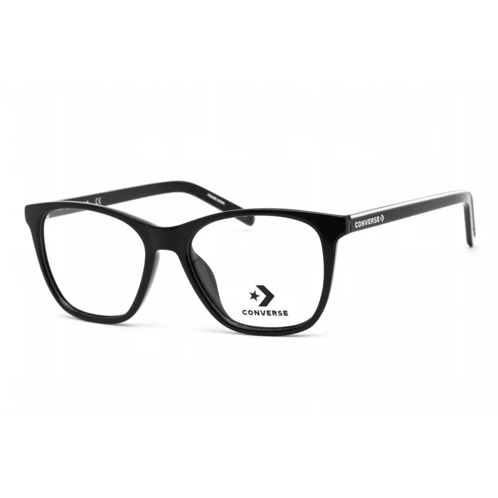 Converse Men’s Eyeglasses – Clear Lens Black Square Shape Plastic Frame | CV5050 001