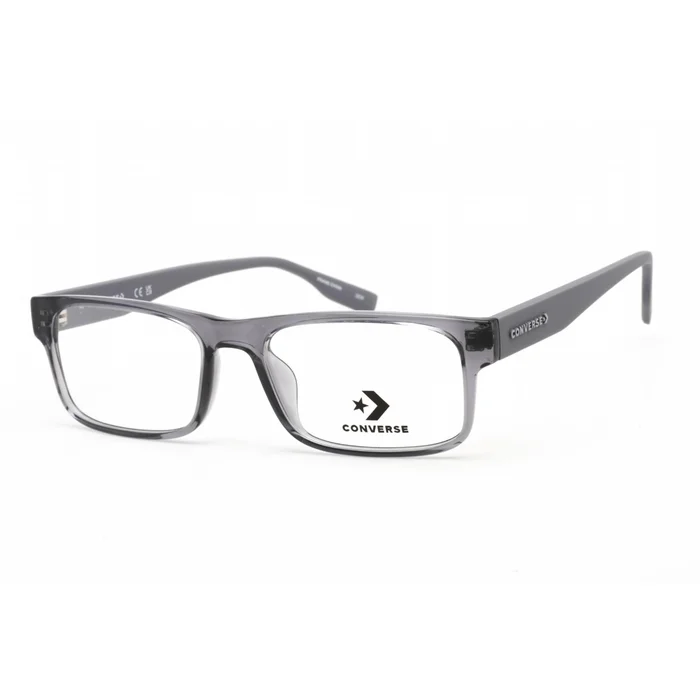 Converse Men’s Eyeglasses – Full Rim Crystal Light Carbon Rectangular | CV5016 020