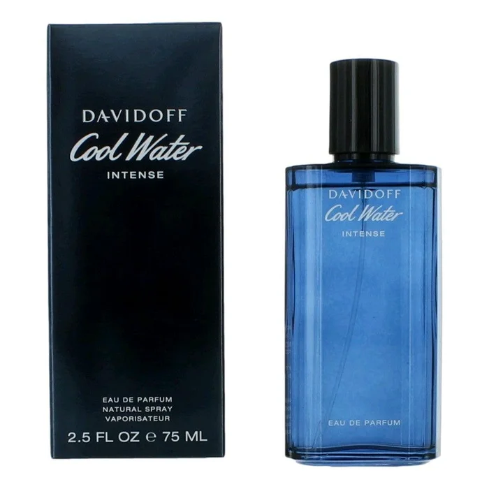 Cool Water Intense by Davidoff, 2.5 oz Eau De Parfum Spray for Men
