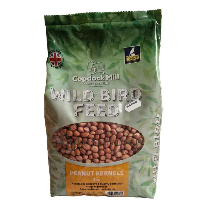 Copdock Mill Peanut Kernels for Birds 2kg