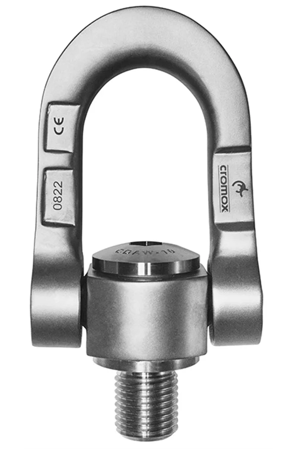 Cromox Grade 60 Stainless Steel Swivel Lifting Point WLL:3tonne