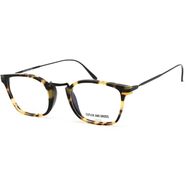 Cutler And Gross Men’s Eyeglasses – Full Rim Camouflage Plastic Frame | CG1358 002
