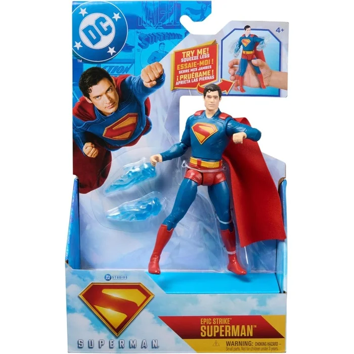 DC Comics Superman 6 Inch Battle Attack Feature Figure