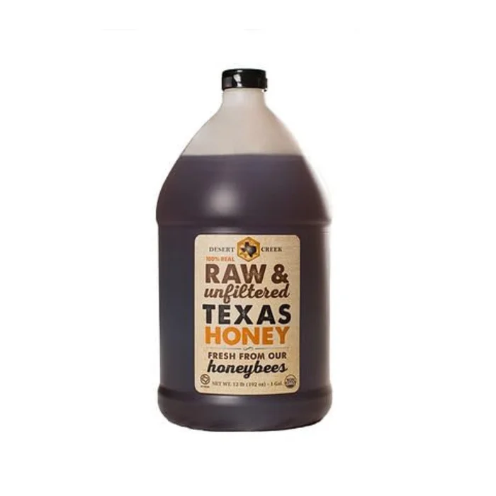 Desert Creek – Raw Honey, Natural Premium and Pure Texas Product – 1 Gallon