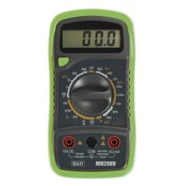 Digital Multimeter 8 Function with Thermocouple Hi-Vis Sealey Part No. MM20HV