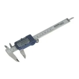 Digital Vernier Caliper 0-150mm(0-6″) Sealey Part No. AK962EV
