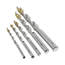 Dormer Imperial A002 HSS Jobber Drill Bits A08910 (4, 5, 6, 8 & 10mm) 5 Pk