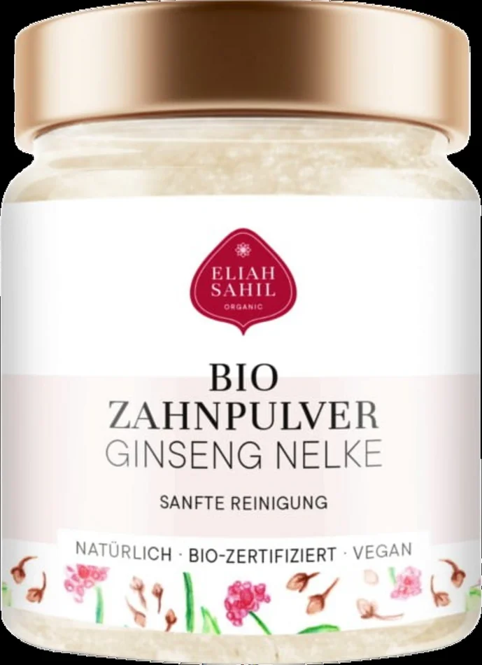 Eliah Sahil Organic Ginseng Clove Tooth Powder, 60 g