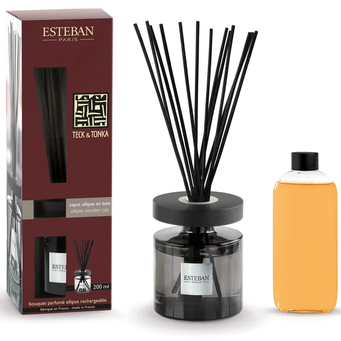 Esteban Teck & tonka Ellipse Reed Diffuser 200ml