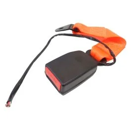 Female Half Orange Lap Seat Belt Attachment – 2 Point – Wired – 20cm