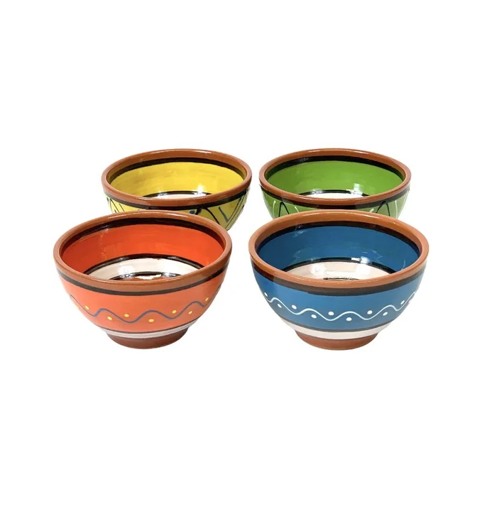 Fiesta – Set of 4 Hand painted 10cm Bowls