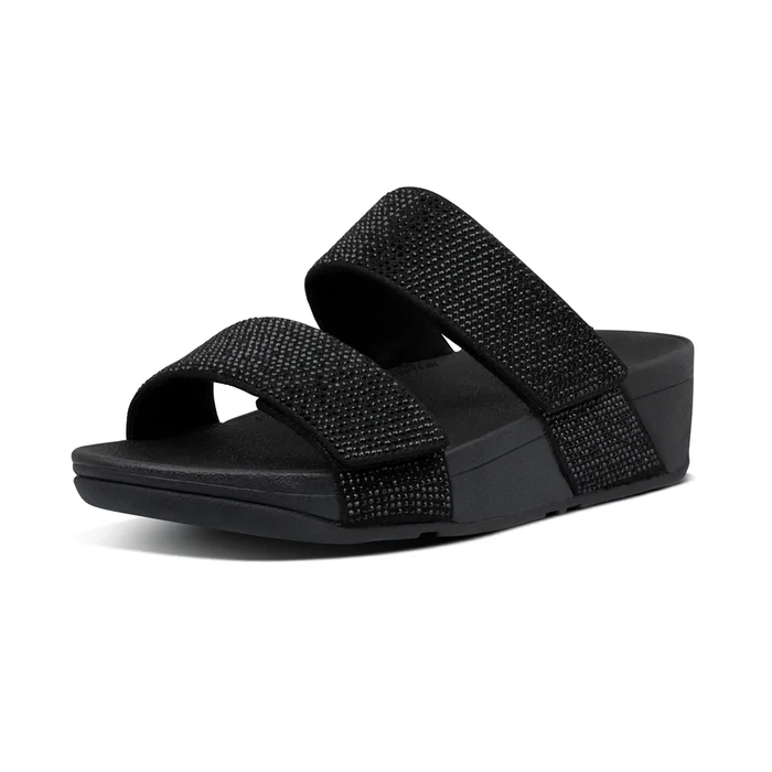 FitFlop Mina Slides Black